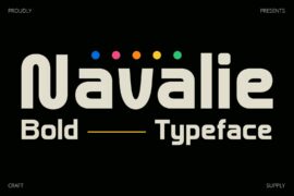 Navalie Demo Font