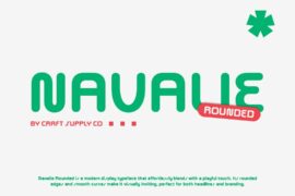 Navalie Rounded Demo Font