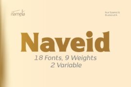 Naveid DEMO Font Family