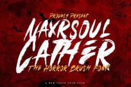 Naxrsoul Cather Font