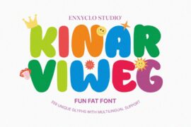 NCL Kinar Viweg Font