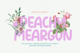 NCL Peachy Meargon Font