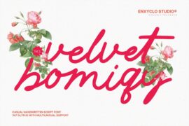 NCL Velvet Bomiqy Font