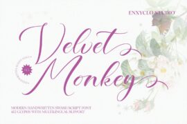 NCL Velvet Monkey Font