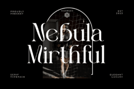Nebula Mirthful DEMO Font