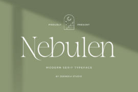 Nebulen Personal Use Only Font