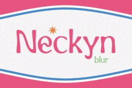 Neckyn Blur Demo Font