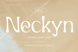 Neckyn Demo Font