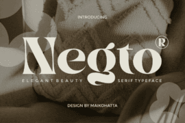 Negto Font