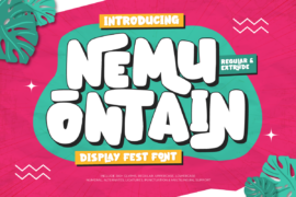 Nemu Ontain Trial Font