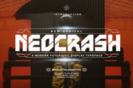 Neocrash Personal Use Only Font