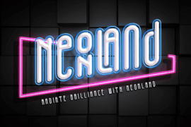 Neonland – Personal use Font