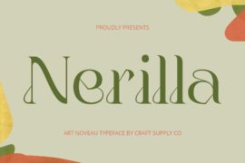 Nerilla Demo Font