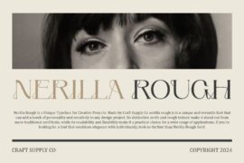 Nerilla Rough Demo Font