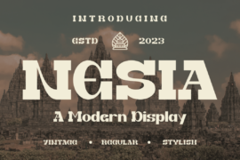 NESIA Font
