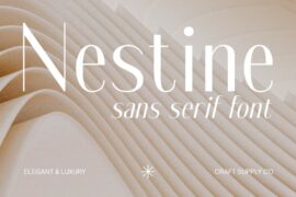 Nestine Demo Font