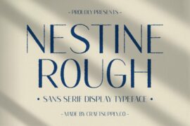 Nestine Rough Demo Font