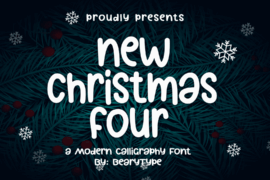 New Christmas Four Font