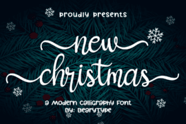 New Christmas one Font