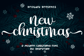 New Christmas Two Font