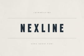 Nexline Font