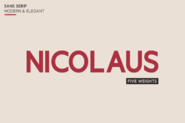 Nicolaus Font Family