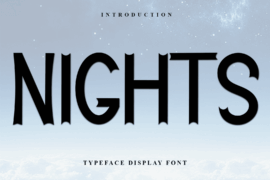 Nights Font