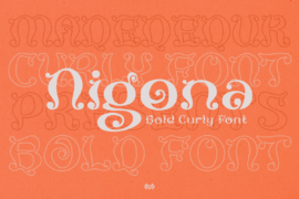 Nigona DEMO Font