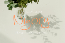Nigory DEMO Font