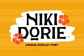 Niki Dorie Font