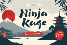 Ninja Kage Demo Font Family