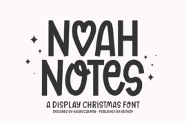 Noah Notes Font