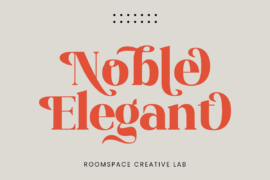 Noble Elegant Font Family