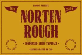 Norten Rough Demo Font