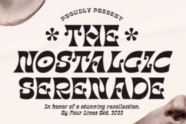 Nostalgic Serenade Font Family