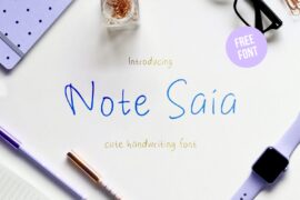 Note Saia Font Family