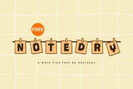 Notedry Font Family