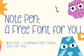 Notepen Font