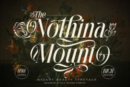 Nothina Mount Font