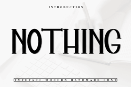 Nothing Font