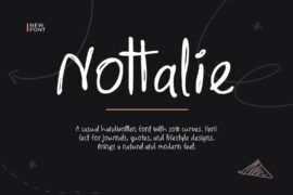 Nottalie Demo Font