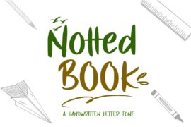 Notted_Book Font