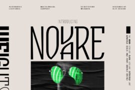 Novare free version Font