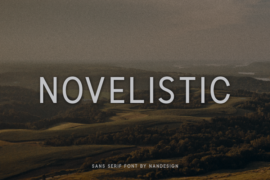 Novelistic ND Font