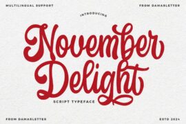 November Delight Font