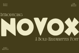 Novox Font