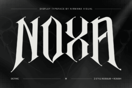 Noxa Gothic Demo Version Font