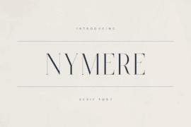 Nymere Demo Font