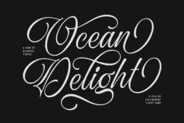 Ocean Delight Font