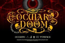 Ocular Doom Font